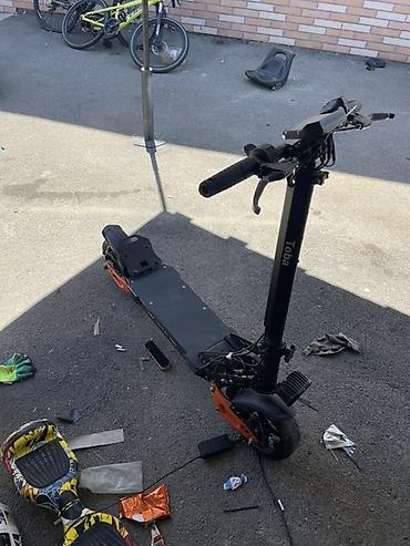 samokat az: Elektrik skuter – Toba ST-911 Az işlənmiş!!! - Güclü ikiqat — 2