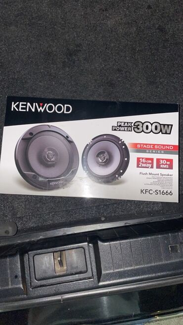 işlənmiş maqintafonlar: Kenwood 300watt tezedi sesi temiz normal cixir 2 gundu alinib az