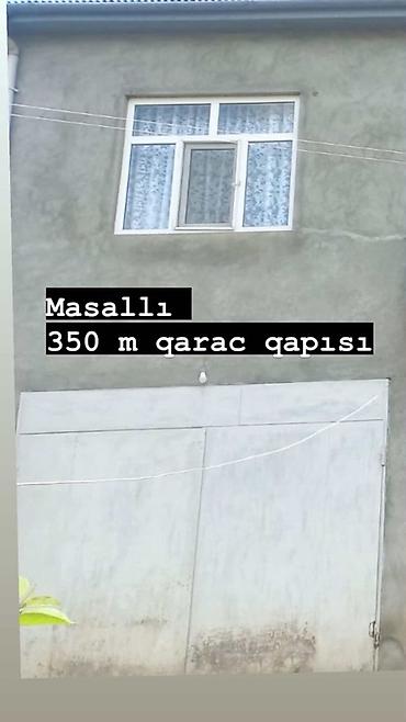 qaraj darvaza: Masallı – qaraj qapısı, eni 2.15m - Material: metal (ikili açılan — 1