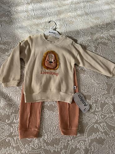 Uşaq dəsti – Anlico brendi - 2 hissəli trikotaj dəst: uzunqol sviter lalafo.az -da Uşaq dəsti – Anlico brendi - 2 hissəli trikotaj dəst: uzunqol sviter