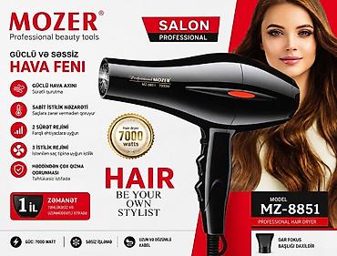 hava fenleri: Hava feni Mozer MOZER MZ-8851 Professional Hava Feni MOZER MZ-8851 — 1