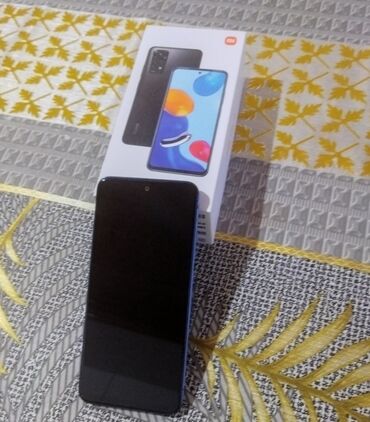 Xiaomi: Xiaomi Redmi Note 11, 128 GB, rəng - Göy, 
 Barmaq izi, İki sim kartlı, Face ID