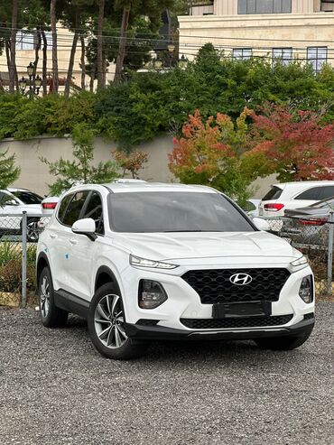 hyundai santa fe автомобили: Hyundai Santa Fe: 2018 г., 2 л, Автомат, Дизель, Внедорожник