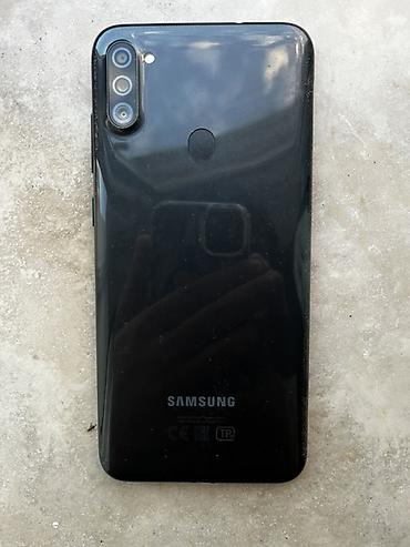 iphone 15 pro max dubai: Samsung Galaxy A11, rəng - Qara, Barmaq izi — 2