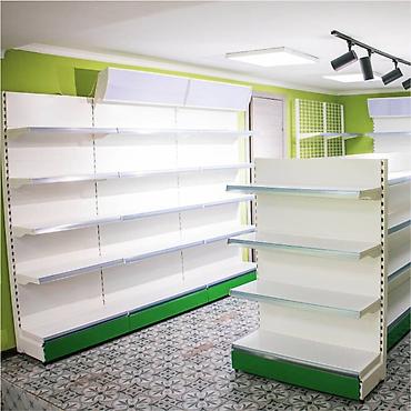 Стеллажи: Металлический стеллаж сборный, торговые стеллажи, железная мебель — 7