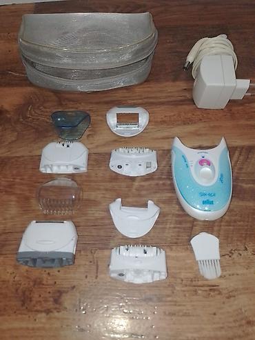 Električni depilatori: Braun Silk-épil Xelle epilator sa kompletnim setom nastavaka — 1