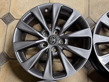 01: Литые Диски R 17 Toyota, Комплект, отверстий - 5, Б/у — 7