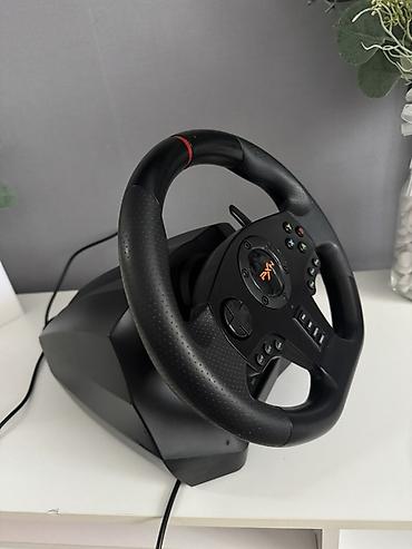 ps4 disk: Игровой руль PXN с педалями - Совместимость: ПК/ноутбук, консоли с — 3