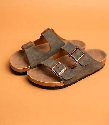 birken stock: Мужские сандалии, 45, Birkenstock, Новый, цвет - Серый, Самовывоз, Платная доставка — 5