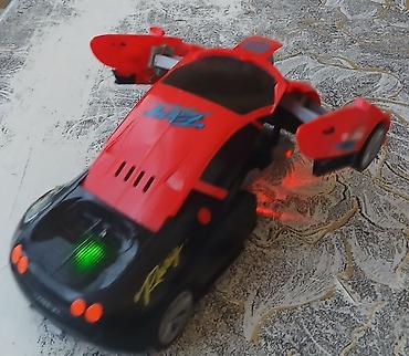 Robotlar və transformerlər: Uşaq oyuncağı – “DEFORM ROBOT” sport maşını Maşının düyməsini "on" — 8