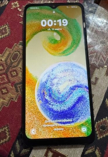 a04s ikinci el: Samsung Galaxy A04s, 64 GB, rəng - Qara, Barmaq izi, İki sim kartlı, Face ID