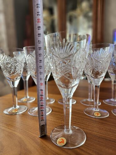 Rümkalar: Rümkalar, rəng - Ağ, Xrustal, 12 ədədli dəst, Rusiya — 7