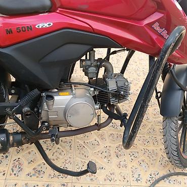 Motosikletlər: Satilir model: m50n il 2025 Motor pitbaik(eletrostartersis) CC:125 — 12