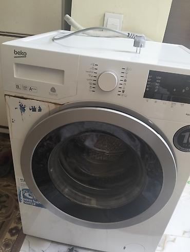 et masini: Paltaryuyan maşın Beko, 8 kq, İşlənmiş, Avtomat, Qurutmasız, Kredit yoxdur, Ünvandan götürmə — 4