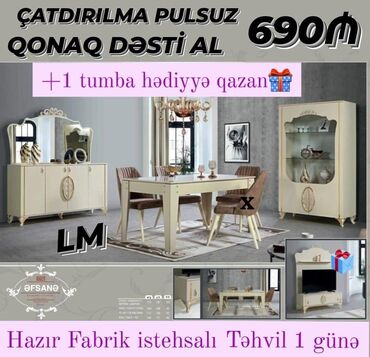 qorka mebel sekilleri: *qonaq otağı dəsti+tv altı hədiyyə🎁* _*fabri̇k i̇stehsali*_ qiymət 