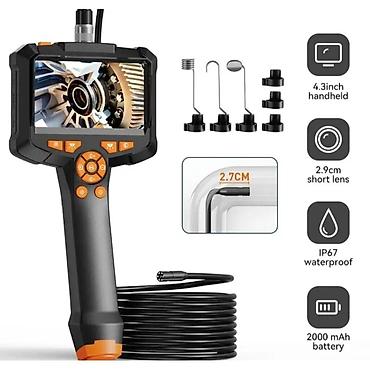 lazer olcu: Professional Full HD Rəqəmsal Endoskop – 1080p Təsvir Ölçülü Sənaye — 1