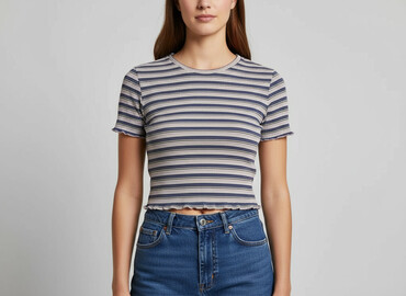 t shirty ed hardy: PULL&BEAR, Футболка жіноча, розмір M