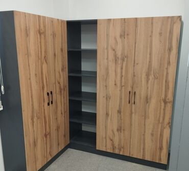 Sifarişlə dolablar: Künc dolab, Mətbəx üçün, Qarderob, Açılan, Korpuslu — 4