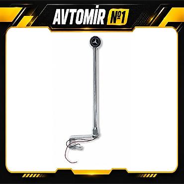 Транспорт: Mercedes-Benz üçün işıqlı bufer emblemi Mercedes-Benz avtomobilləri — 1
