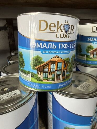 зеркальный пластик: Эмаль ПФ-115 Dekor Luxe - Назначение: для дерева и металла