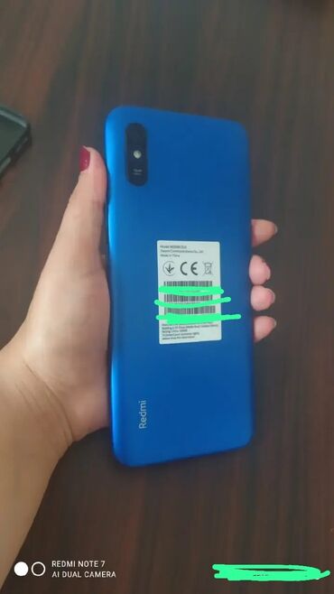 Samsung: Redmi 9, 32 GB, rəng - Mavi, Barmaq izi, İki sim kartlı