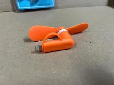 Ostali aksesoari za mobilne telefone: Mini prenosivi ventilator za telefon – “Mini Cool”, narandžaste boje — 16