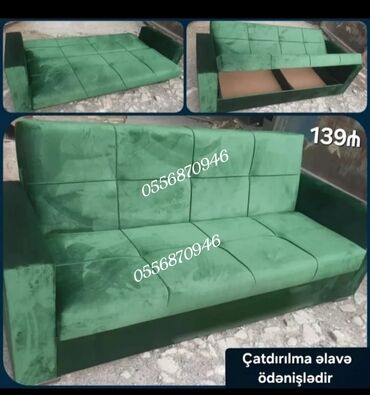 Sifarişlə divanlar: Divan, Qonaq otağı üçün, Parça, Bazalı, Açılan, Kitab — 10