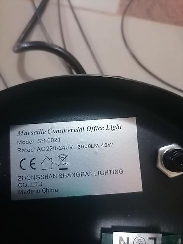 Rasveta: Viseća LED plafonjerka – okrugla, akustična - Tip: viseća plafonska — 5