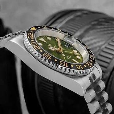 Ručni satovi: ADDIESDIVE AD2050 -40mm- Zelena -Rolex GMT-Master II Hom Potpuno nov — 18