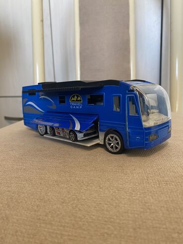 синий трактор игрушка: Игрушка автобус металический в новом состоянии