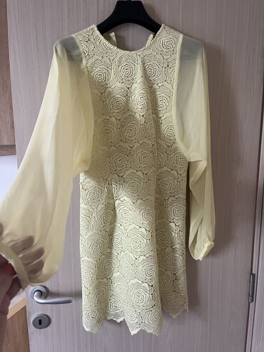 haljine za punije devojke: Guess S (EU 36), bоја - Žuta, Večernji, maturski