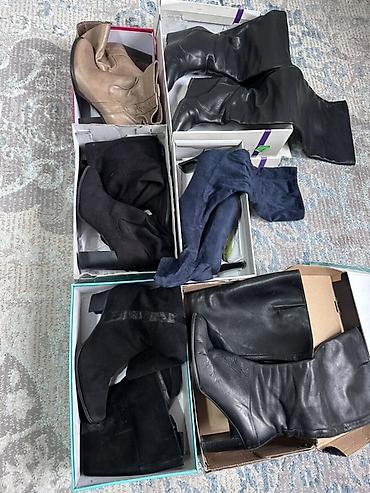 Сапоги: Сапоги, 36.5, 37, 37.5, Josef Seibel, Новый, цвет - Черный, Самовывоз, Платная доставка — 1