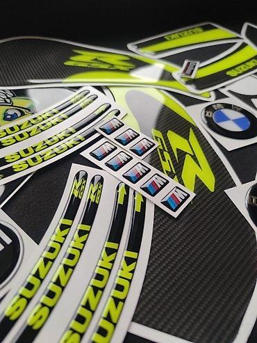 Delovi za motocikle: Nalepnice i stikeri za motore - izrada po želji - 1476 📌 opis: izrada — 1