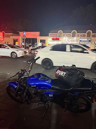 volkswagen автомат: Moped / kiçik motosiklet – mavi rəng - Model işarəsi: M50 (gövdə — 4
