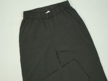 stradivarious cargo: H&M, Material trousers for women, size XS (EU 34)