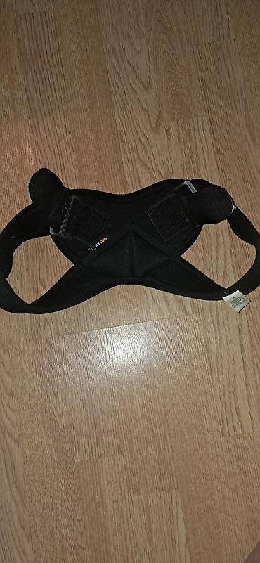 bel karseti: Ortex bel düzləndirici/korset (posture corrector istifade olunmuyub 2 — 2