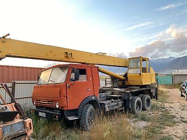 Үй жана бакча: Автокран, Камаз, 1993 г., 21 м — 2