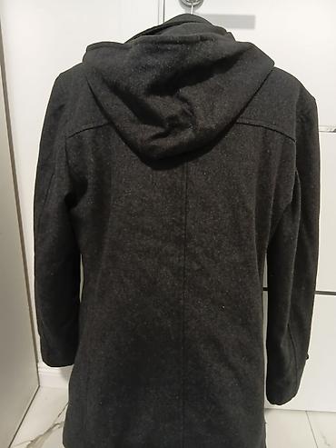 crveni kaput mango: Muški kaput LOZENGE collection, model 670. - Boja: tamnosiva - — 2