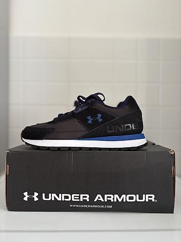 Мужские кроссовки, 40.5, 42, Under Armour, Новый, цвет - Синий, Самовывоз, Платная доставка