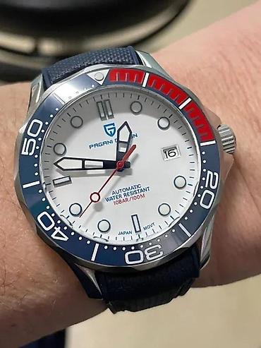 Ručni satovi: Pagani Design PD-1667 - Omega Seamaster Diver 300M Homage Potpuno nov — 1