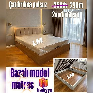 Ev və bağ: Yeni, İkinəfərlik çarpayı, Bazalı, Matras ilə — 2