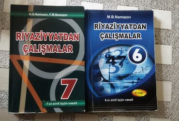 namazov 7 ci sinif online oxu: Riyaziyyat Namazov 6,7 ci sinif kitabları 2 kitaba cəmi 6AZN çox