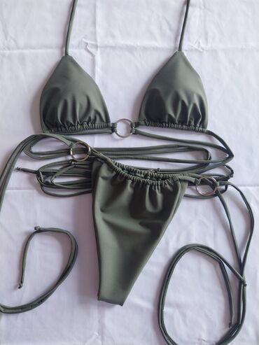 Kupaći kostimi: S (EU 36), Likra, Jednobojni, bоја - Bela — 9