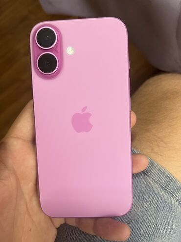 оперативная память для пк: IPhone 16, Жаңы, 128 ГБ, Күлгүн, Заряддоочу түзүлүш, Кабель, Куту, 100 %