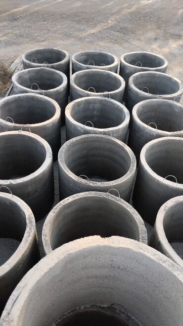 Железобетонные (ЖБИ) кольца для септика: Железобетонное (ЖБИ) кольцо для септика Размер: 110 x 90 x 8 см, Бесплатная установка, В розницу — 3