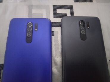 Xiaomi: Xiaomi Redmi 9, 64 GB, rəng - Göy, 
 Barmaq izi, İki sim kartlı