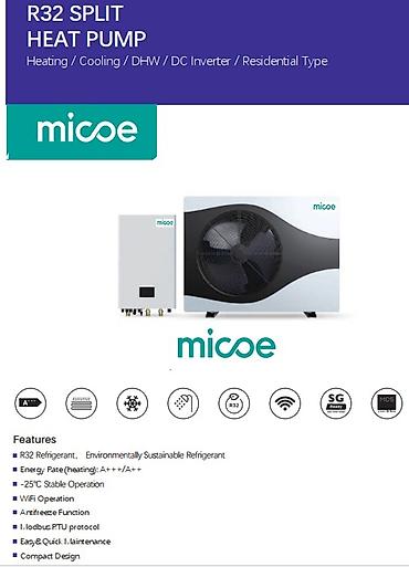arc: Сплит система Micoe с сенсорным контроллером на кыргызском и русском — 1