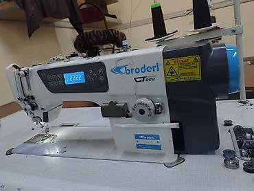 tikis avadanliqlari: Broderi GT282 sənaye tikiş maşını - Növ: Düz tikiş (lockstitch), alt — 2