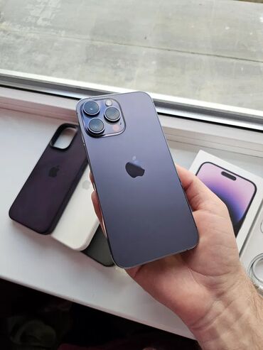 Apple iPhone: IPhone 14 Pro, 256 GB, Deep Purple