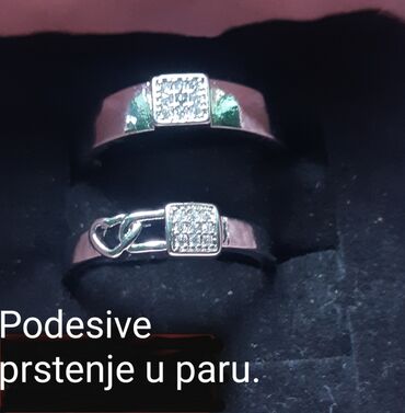 Prstenje: Set prstenja, Materijal: Cirkon — 11